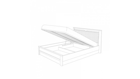кровать-1 с подъемным основанием 1400