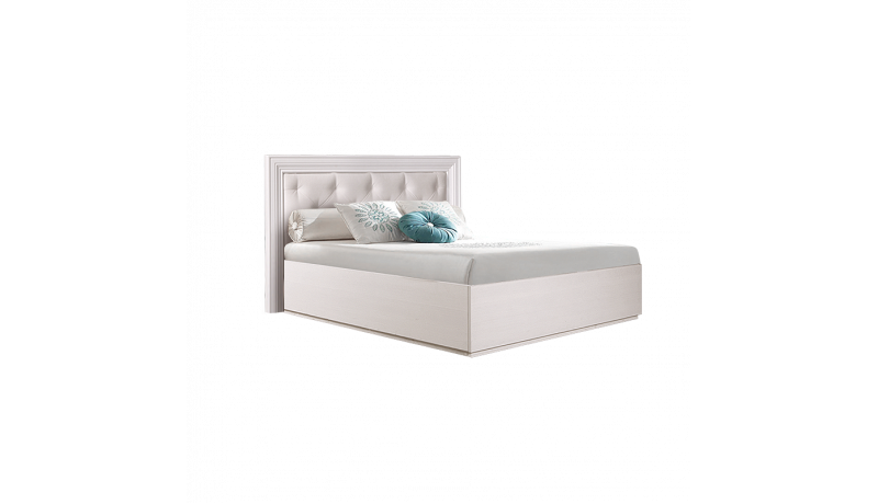 Кровать «Амели» (1,4 м) с мягким элементом с подъемным механизмом