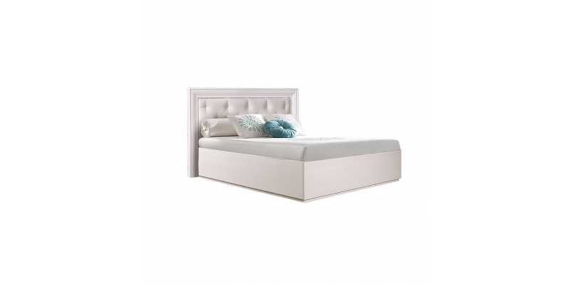 Кровать «Амели» (1,4 м) с мягким элементом