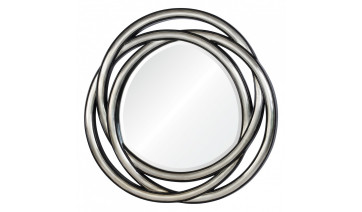 Зеркало Allure серебро с чёрным
