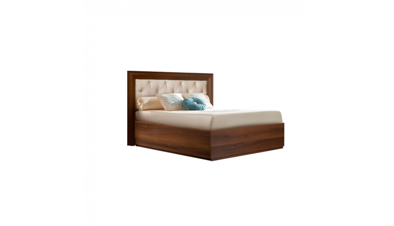 Кровать "Амели" (1,8 м) с мягким элементом
