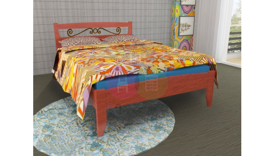 Кровать «Полонез с ковкой»