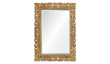 Зеркало Angelica золото с белым напылением
