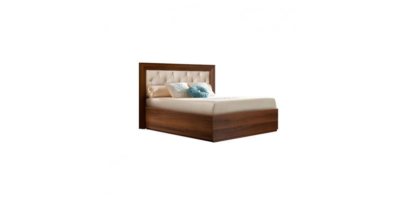 Кровать «Амели» (1,6 м) с мягким элементом с подъемным механизмом